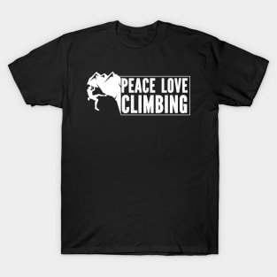 Peace Love Climbing T-Shirt